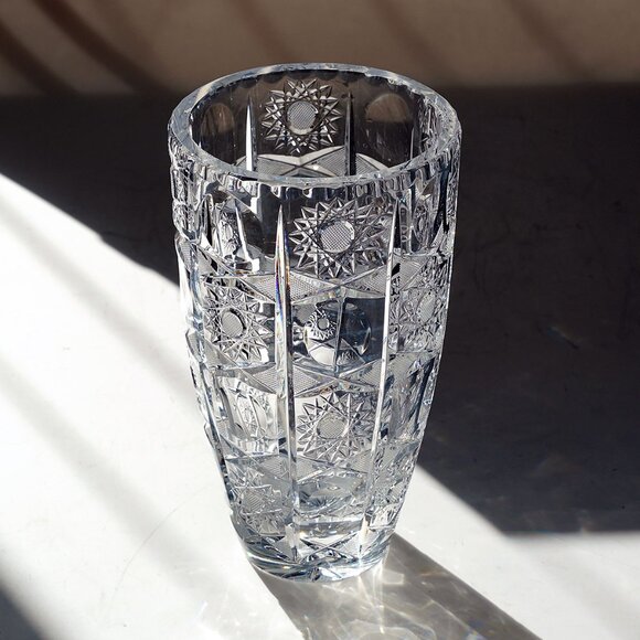 Lead Crystal Vase made in Poland